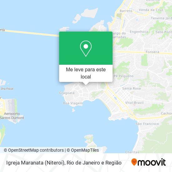 Igreja Maranata (Niteroi) mapa