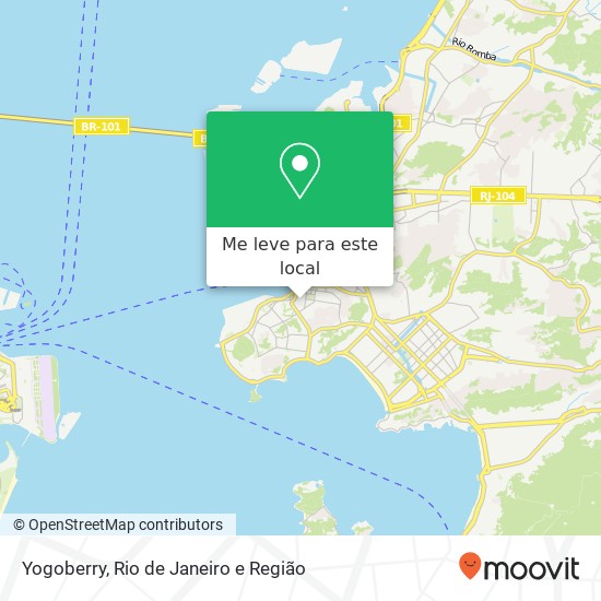 Yogoberry mapa