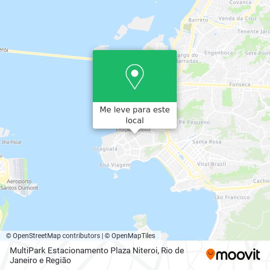 MultiPark Estacionamento Plaza Niteroi mapa