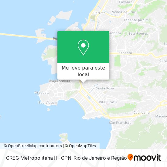 CREG Metropolitana II - CPN mapa