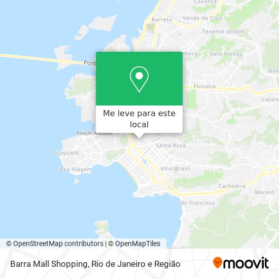 Barra Mall Shopping mapa