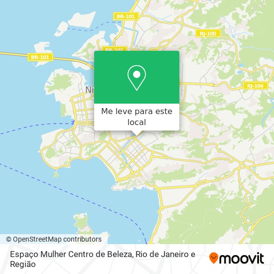 Espaço Mulher Centro de Beleza mapa