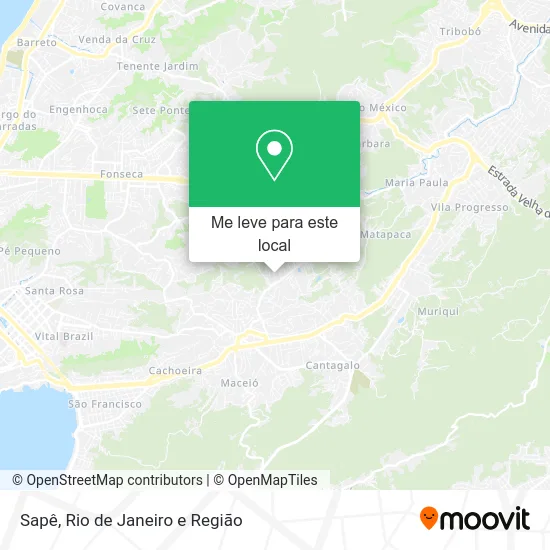 Sapê mapa
