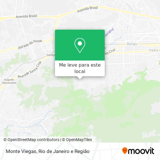 Monte Viegas mapa