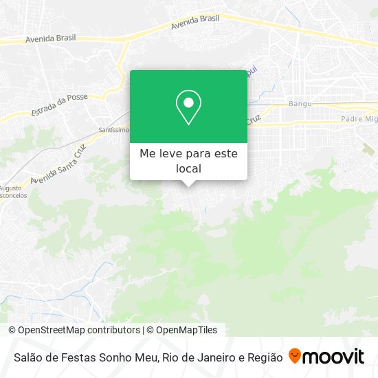 Salão de Festas  Sonho Meu mapa