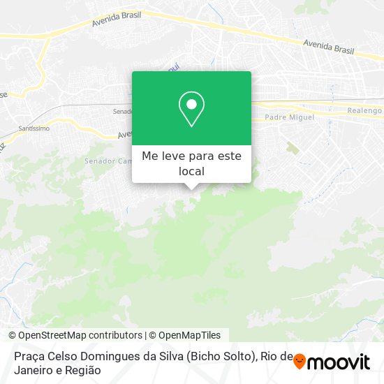 Praça Celso Domingues da Silva (Bicho Solto) mapa