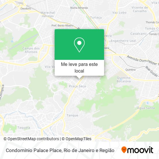 Condomínio Palace Place mapa