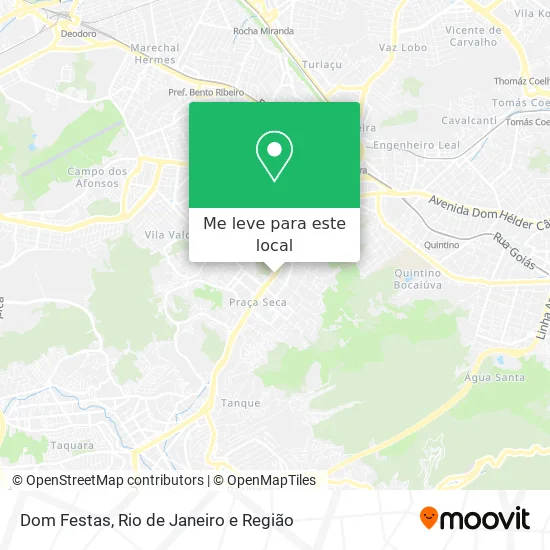 Dom Festas mapa