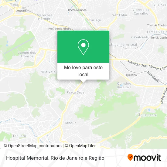 Hospital Memorial mapa