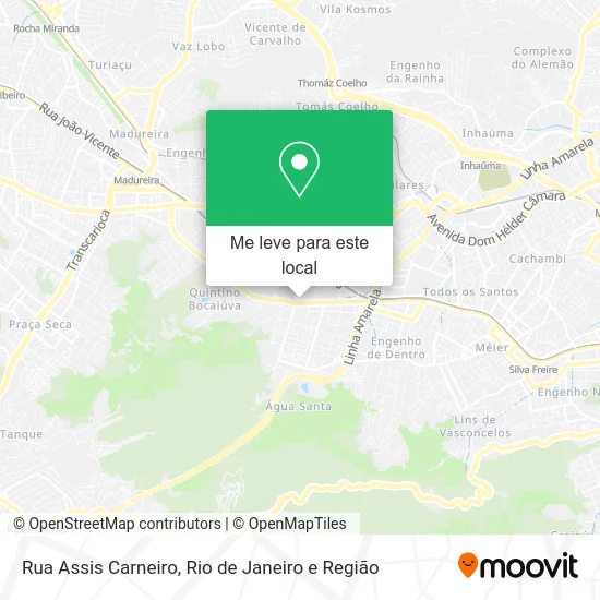 Rua Assis Carneiro mapa