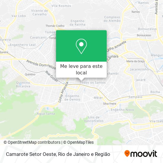 Camarote Setor Oeste mapa