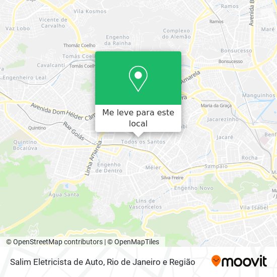Salim Eletricista de Auto mapa