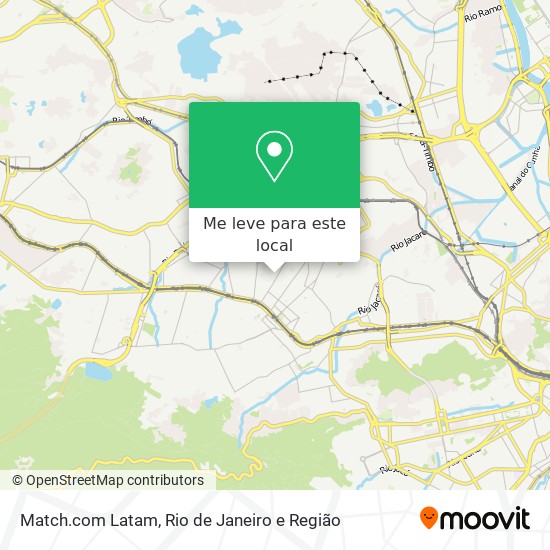 Match.com Latam mapa