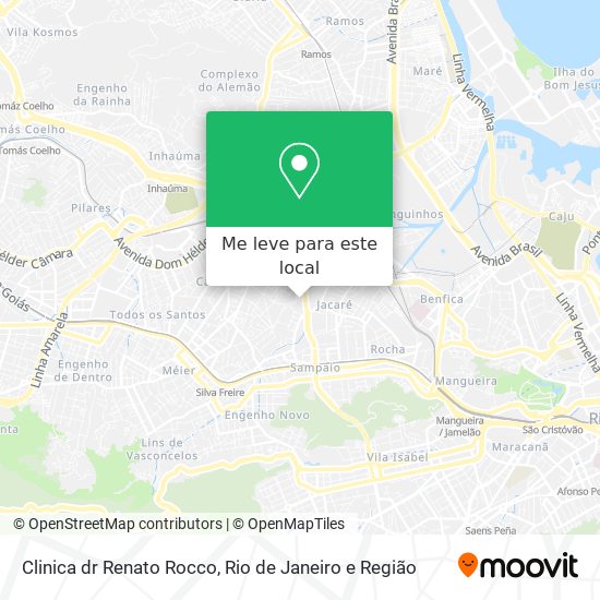 Clinica dr Renato Rocco mapa