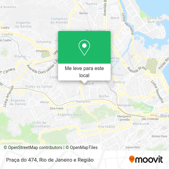 Praça do 474 mapa