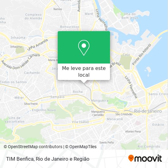 TIM Benfica mapa