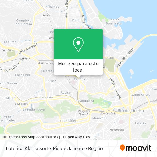 Loterica Aki Dá sorte mapa