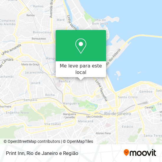 Print Inn mapa