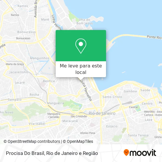Procisa Do Brasil mapa