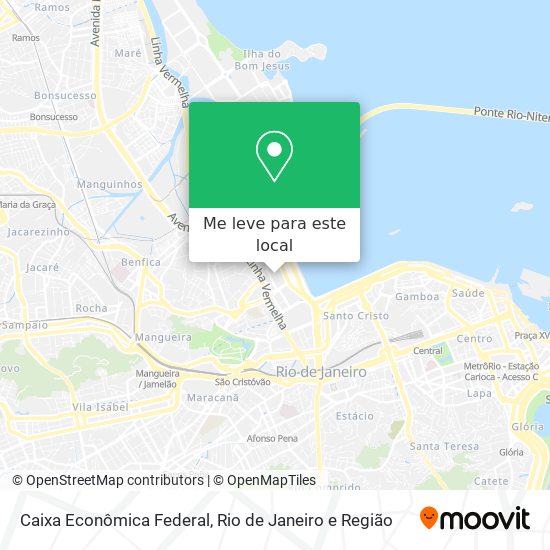 Caixa Econômica Federal mapa