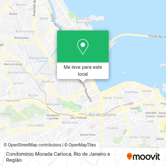 Condomínio Morada Carioca mapa