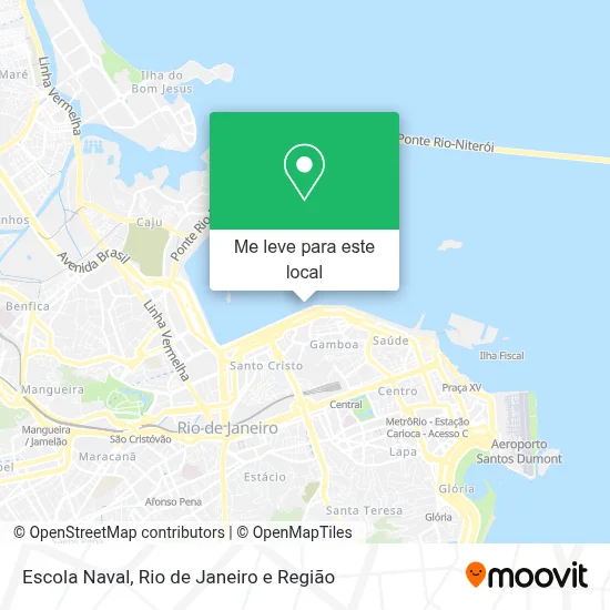 Escola Naval mapa