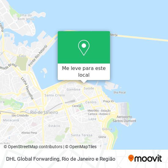 DHL Global Forwarding mapa