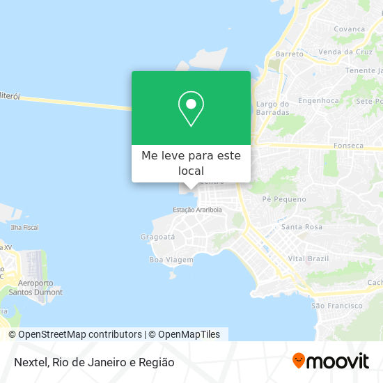 Nextel mapa