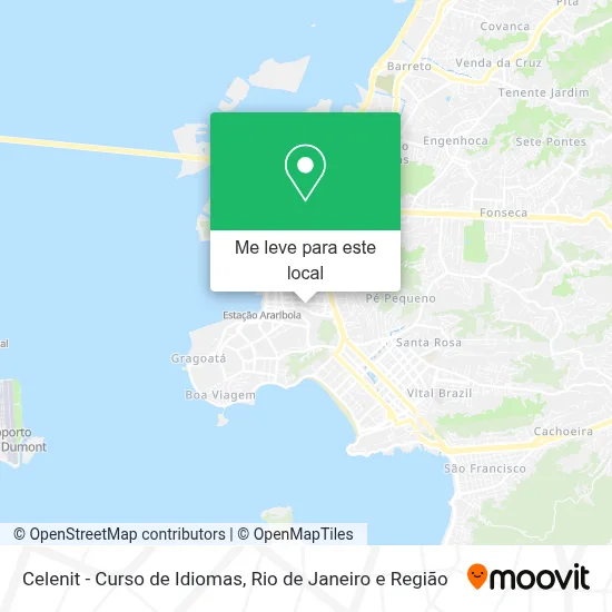 Celenit - Curso de Idiomas mapa