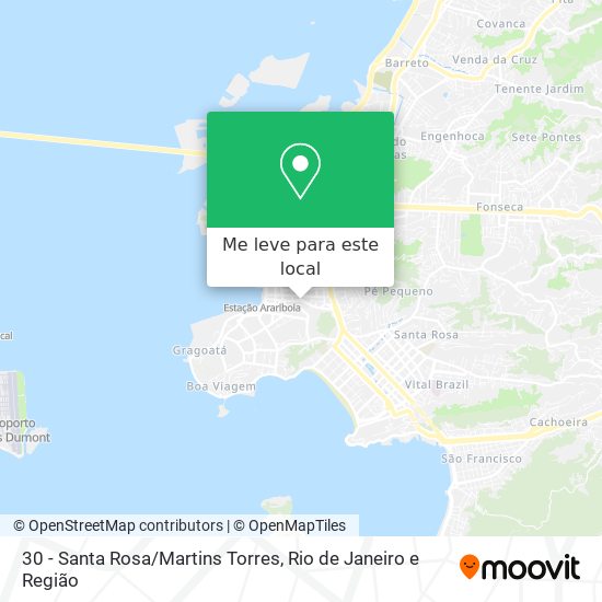 30 - Santa Rosa/Martins Torres mapa