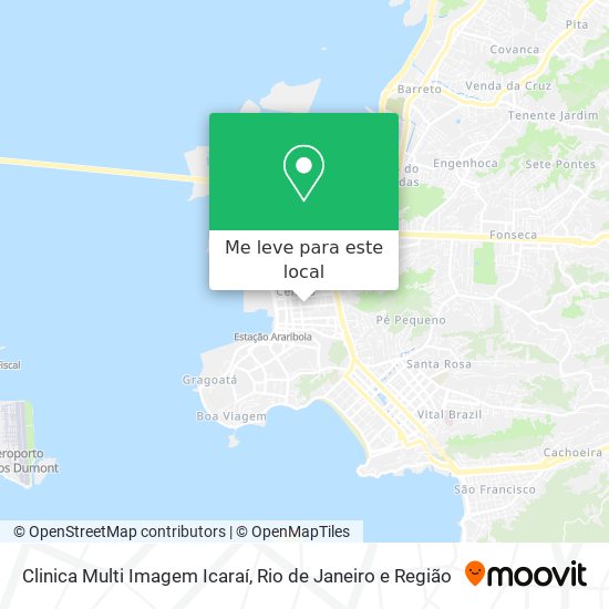 Clinica Multi Imagem Icaraí mapa