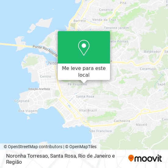 Noronha Torresao, Santa Rosa mapa