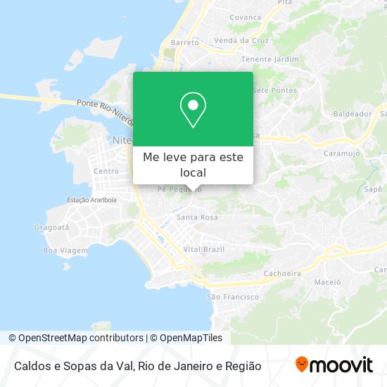 Caldos e Sopas da Val mapa