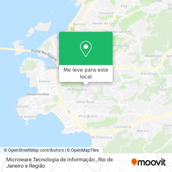 Microware Tecnologia de Informação. mapa