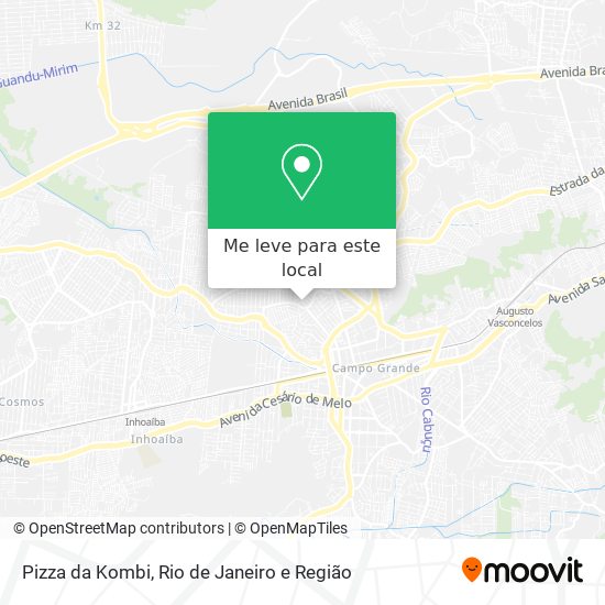 Pizza da Kombi mapa