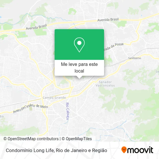 Condomínio Long Life mapa