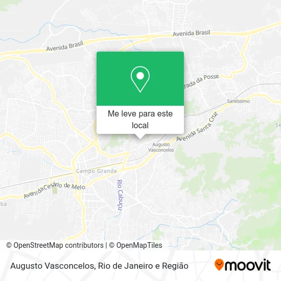Augusto Vasconcelos mapa