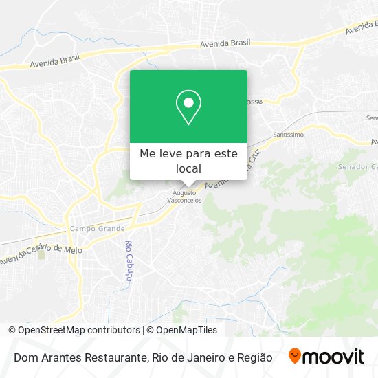 Dom Arantes Restaurante mapa