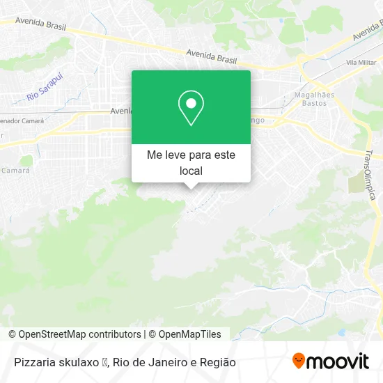Pizzaria skulaxo 🍕 mapa