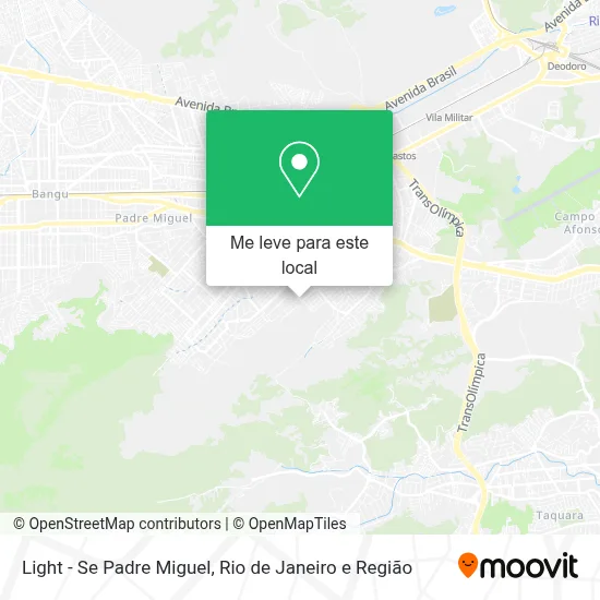 Light - Se Padre Miguel mapa