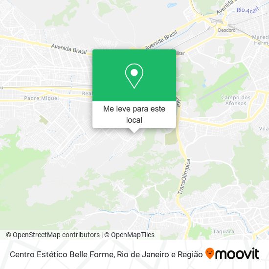 Centro Estético Belle Forme mapa