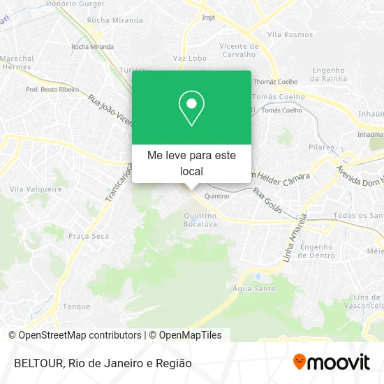 BELTOUR mapa