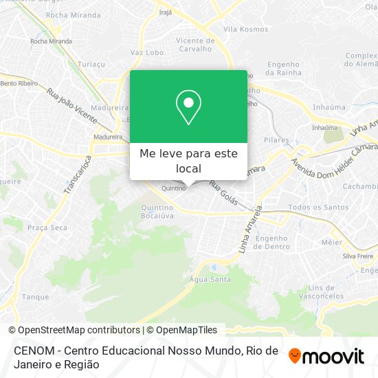 CENOM - Centro Educacional Nosso Mundo mapa