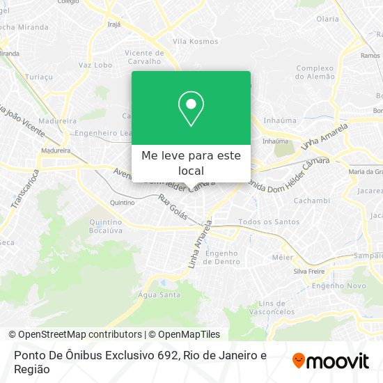 Ponto De Ônibus Exclusivo 692 mapa