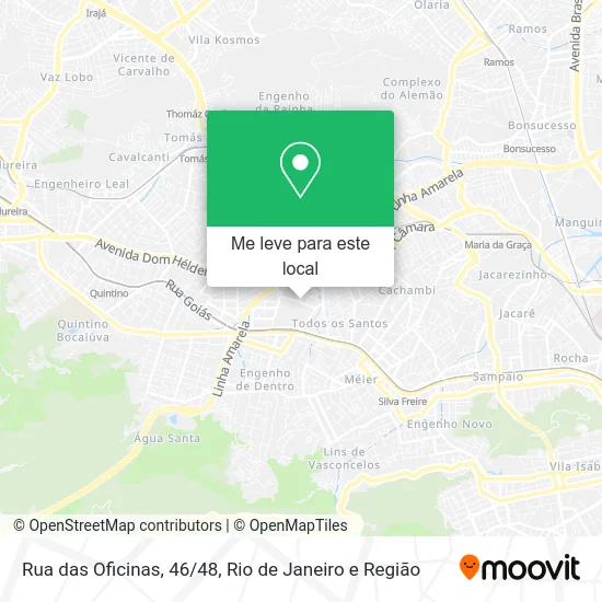 Rua das Oficinas, 46/48 mapa