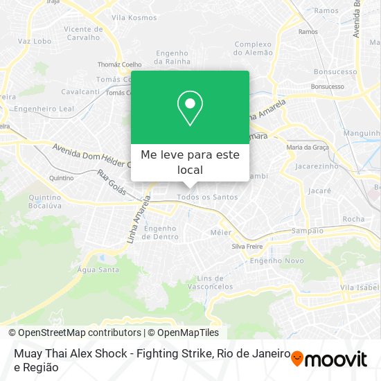 Muay Thai Alex Shock - Fighting Strike mapa