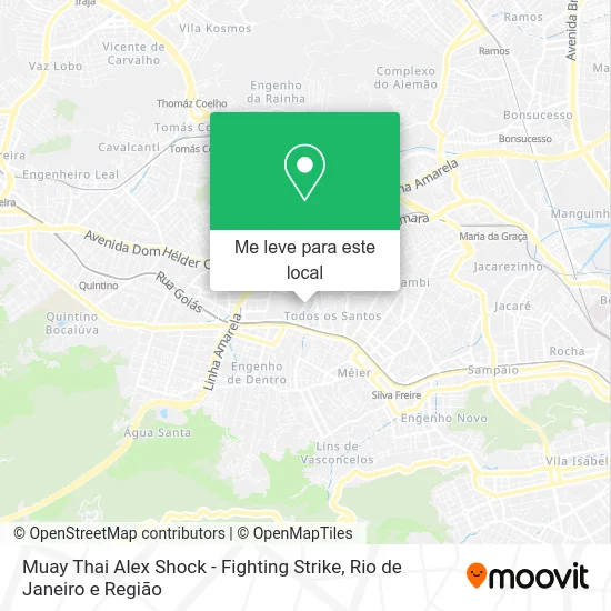 Muay Thai Alex Shock - Fighting Strike mapa