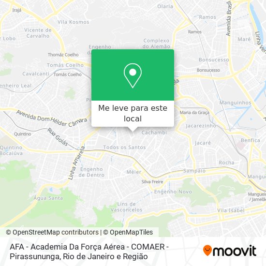 AFA - Academia Da Força Aérea - COMAER - Pirassununga mapa