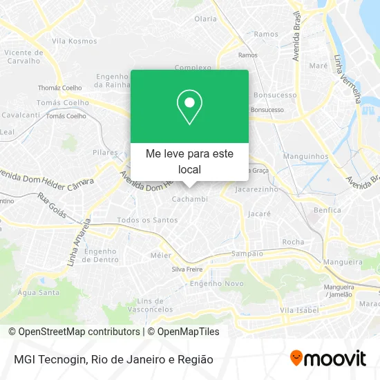 MGI Tecnogin mapa