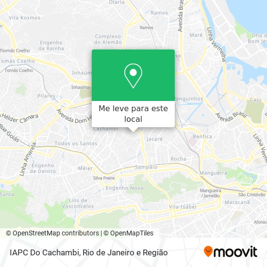 IAPC Do Cachambi mapa